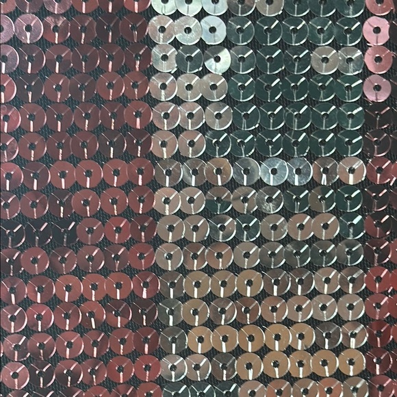 Victoria's Secret Sequin Tote Bag - Black and Pink - Picture 5 of 7